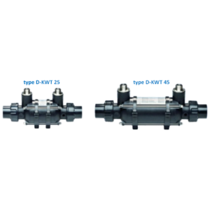 Schimbător de căldură D-KWT 25/45 (celulă plastic)