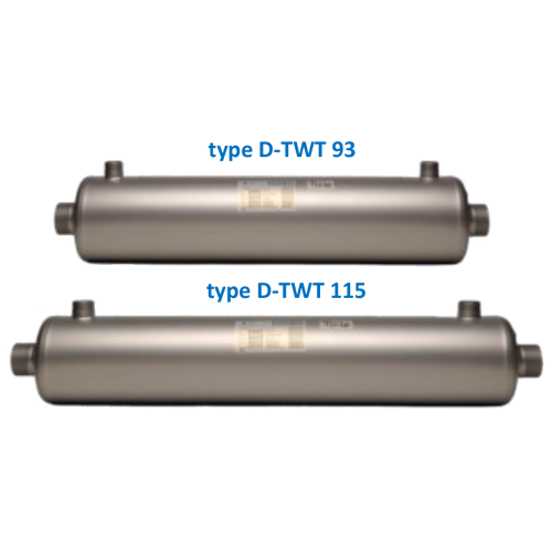 Schimbător de căldură D-TWT Ti 93-115 (titan)