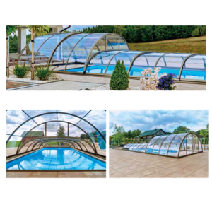 Copertină piscină Comfort Line — Plus